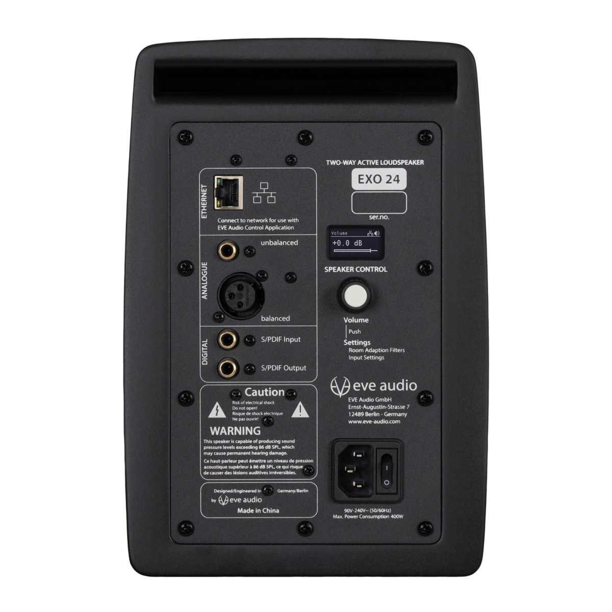 EVE Audio EXO 24 Active Studio Monitors, Pair at Gear4music