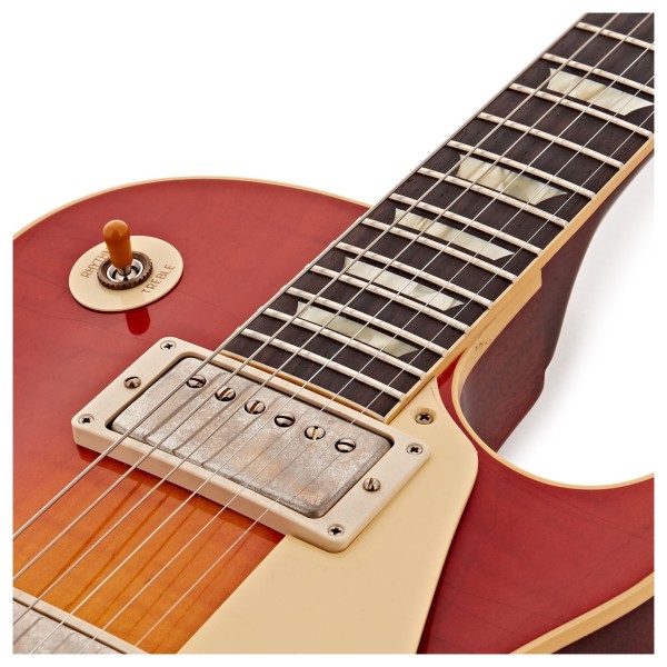 Gibson Custom 1959 Les Paul Standard Reissue Ultra Light Aged, Sunrise Teaburst #95509 - pickups 