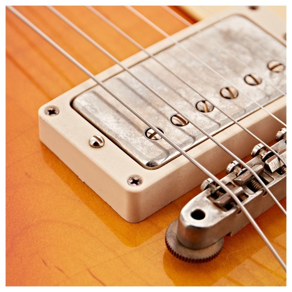 Gibson Custom 1959 Les Paul Standard Reissue Ultra Light Aged, Sunrise Teaburst #95509 - bridge pikcup
