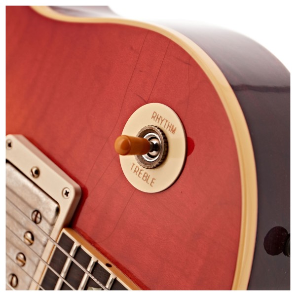 Gibson Custom 1959 Les Paul Standard Reissue Ultra Light Aged, Sunrise Teaburst #95509 - toggle switch 