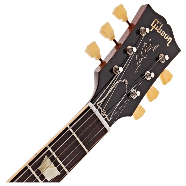 Gibson Custom 1959 Les Paul Standard Reissue Ultra Light Aged, Sunrise Teaburst #95509 - headstock