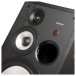 Edifier R2850DB Active 2.0 Bluetooth Bookshelf Speaker Set, Black - Detail image, from view and reflex port