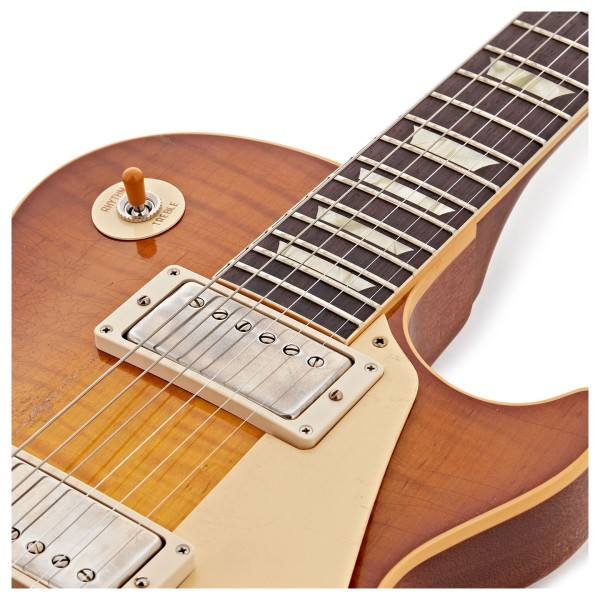 Gibson Custom 1959 Les Paul Standard Reissue Heavy Aged, Golden Poppy Burst #943777 - pickups