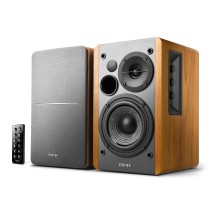 Edifier R1280DB Active Bluetooth Bookshelf Speakers (Pair), Brown