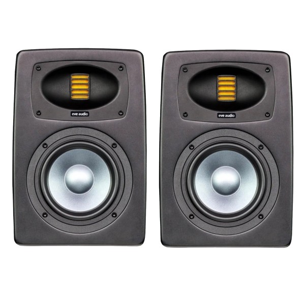 Eve Audio EXO 25 Active Studio Monitors, Pair - Bundle