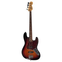 Fender American Pro II Jazz Bass RW, 3-Tone Sunburst - Brugt