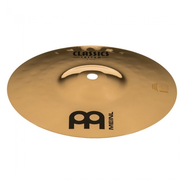 Meinl Classics Custom 8" Splash Cymbal & Gear4music Deluxe Weighted Cymbal Grabber Arm