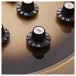 Gibson Custom 1968 Les Paul Custom VOS, Vintage Antique Silverburst - knobs 