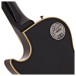 Gibson Custom 1968 Les Paul Custom Reissue, Ebony #407778 - body back 