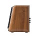 Edifier S1000MKII Hi-Res Audio Active 2.0 Bluetooth Bookshelf Speaker Set, Brown - Side view