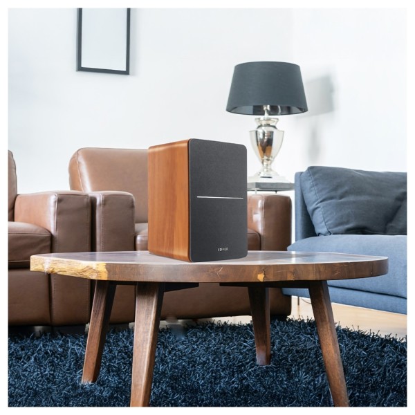 Edifier R1280T Active 2.0 Bookshelf Speaker Set, Brown - lifestyle 2 