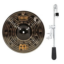 Meinl Classics Custom 10'' Dark Splash & Gear4music Deluxe Weighted Cymbal Grabber Arm