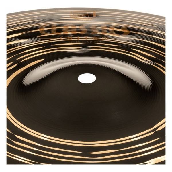 Meinl Classics Custom 10'' Dark Splash & Gear4music Deluxe Weighted Cymbal Grabber Arm