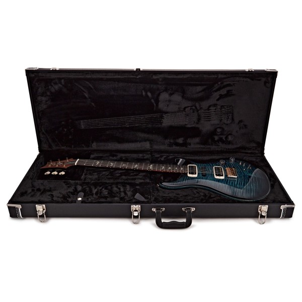 PRS Modern Eagle V 10 Top, Cobalt Smokeburst - case open