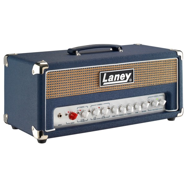 Laney Lionheart Foundry Series Supertop- Guitar Amplifier Head 120 watt with Reverb Tremolo & Chorus - side 2