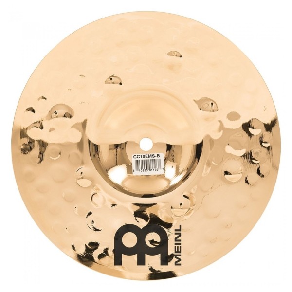 Meinl Classics Custom Extreme Metal 10" Splash & Gear4music Deluxe Weighted Cymbal Grabber Arm
