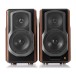 Edifier S2000MKIII Hi-Res Audio Active 2.0 Bluetooth Bookshelf Speaker Set, Brown - Front view