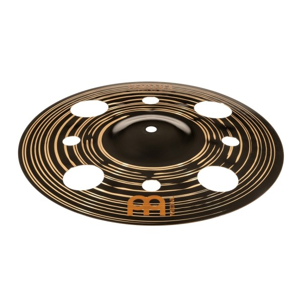 Meinl 12" Classics Custom Dark Trash Splash & Gear4music Deluxe Weighted Cymbal Grabber Arm