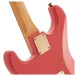 Fender Custom Shop '60 Stratocaster Relic, Gold HW, Super Faded Aged Fiesta Red #R134669 - neckplate
