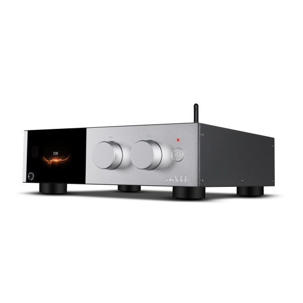 Audiolab D9 DAC, Silver - left angle