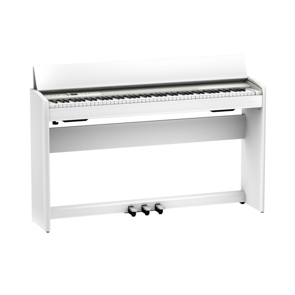 Roland F701 Digital Piano, White