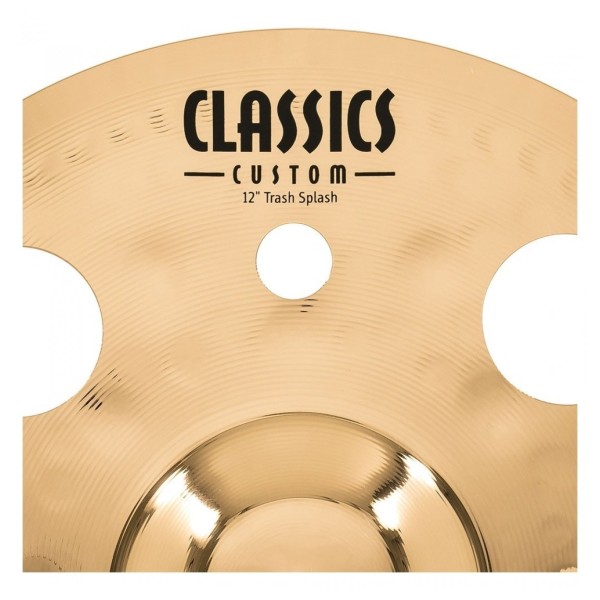 Meinl Classics Custom 12" Trash Splash & Gear4music Deluxe Weighted Cymbal Grabber Arm