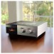 Audiolab D9 DAC, Silver - on side table 
