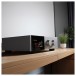 Audiolab D9 DAC, Silver - on desk 