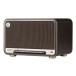Edifier D32 Tabletop Bluetooth Hi-Res Speaker with Built-in Battery, Black Walnut