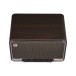 Edifier D32 Tabletop Bluetooth Hi-Res Speaker with Built-in Battery, Black Walnut - High angle