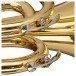 Levante by Stagg Pocket Trumpet, Lacquer, Water Key