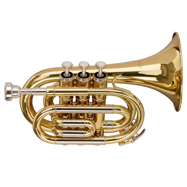 Levante by Stagg Pocket Trumpet, Lacquer