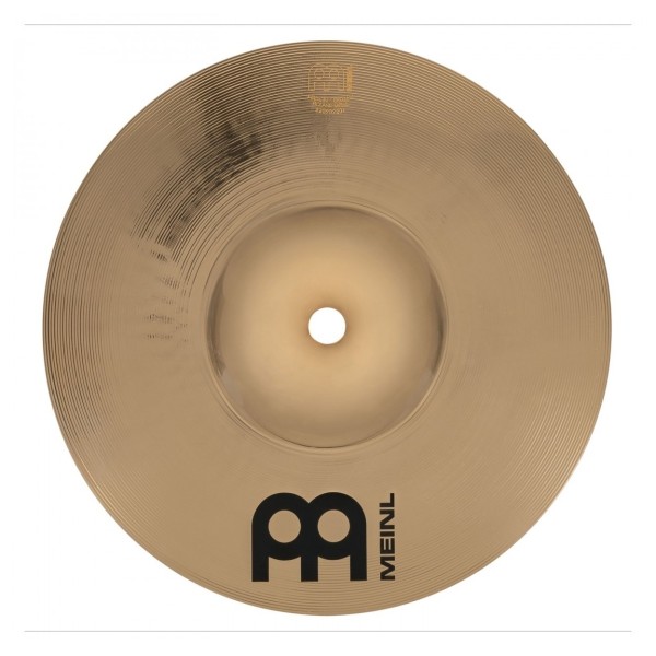 Meinl Pure Alloy 8" Custom Splash & Gear4music Deluxe Weighted Cymbal Grabber Arm