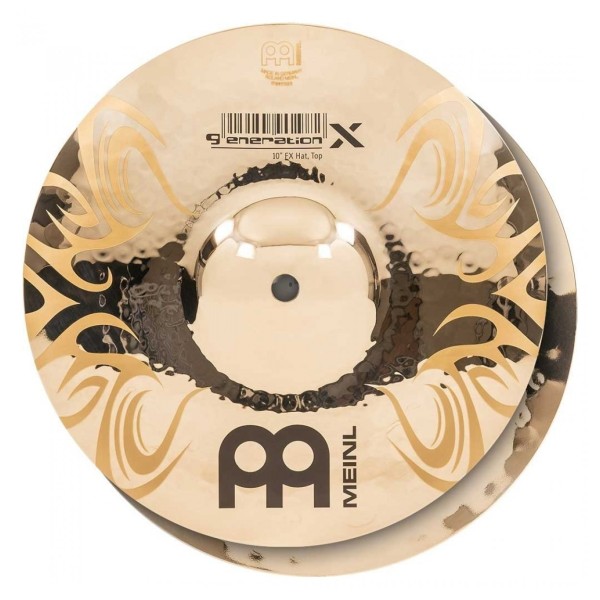 Meinl Generation X 10'' FX Hats & X-Hat Auxiliary Hi-Hat Arm with Clamp