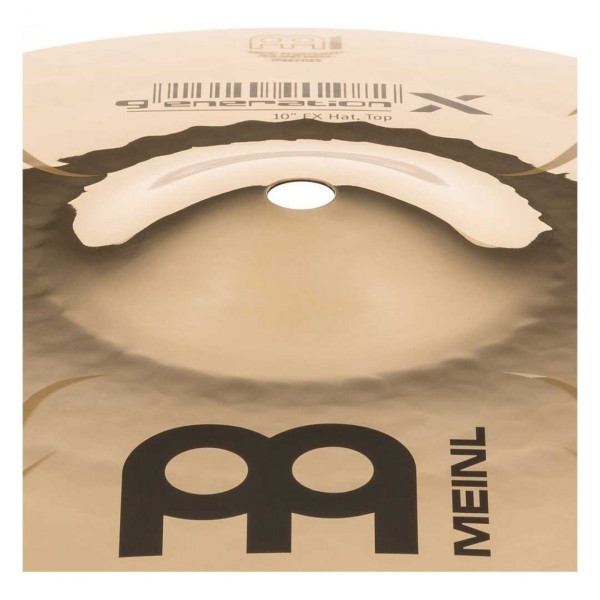Meinl Generation X 10'' FX Hats & X-Hat Auxiliary Hi-Hat Arm with Clamp