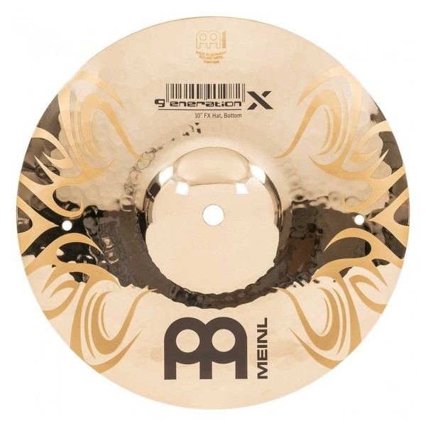 Meinl Generation X 10'' FX Hats & X-Hat Auxiliary Hi-Hat Arm with Clamp