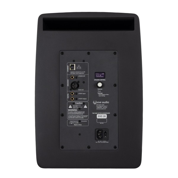 EXO 28 Studio Monitors, Pair - Rear (Single)