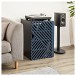 AVCOM Hifi Cabinet, 3 Shelf, Black