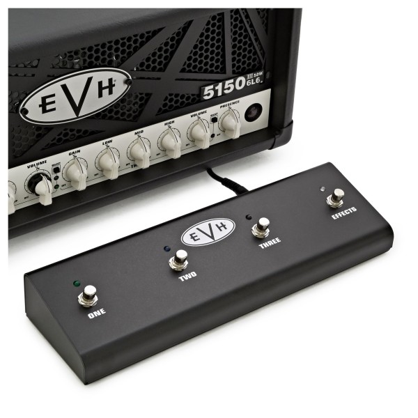 EVH 5150 III 6L6 50W Valve Head, Black