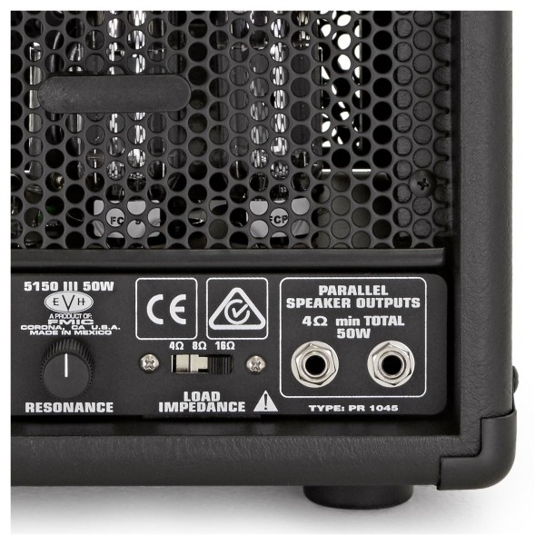 EVH 5150 III 6L6 50W Valve Head, Black