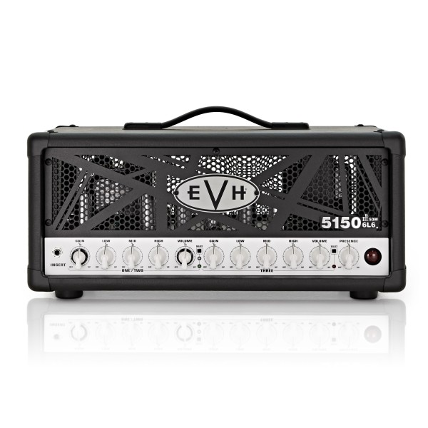 EVH 5150 III 6L6 50W Valve Head, Black