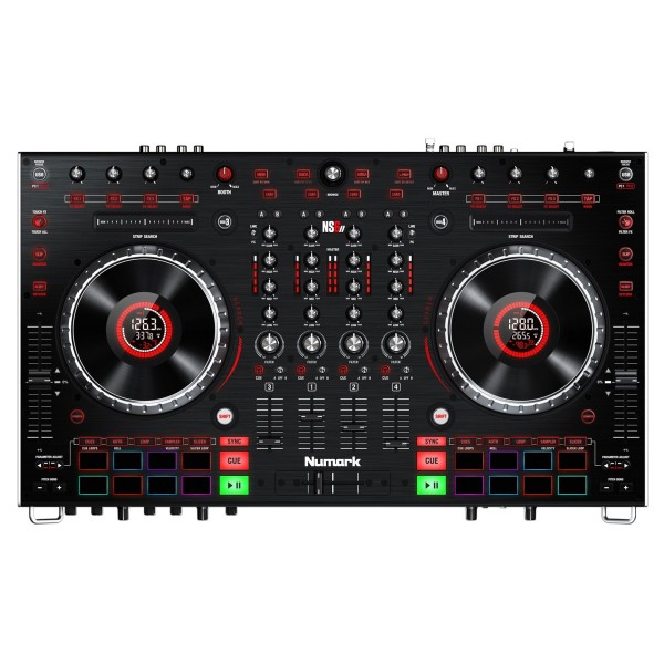 Numark NS6II 4-Channel DJ Controller - Top