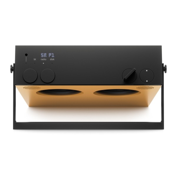 OB-4 Magic Radio Bluetooth Speaker, Ochre - Top