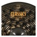 Meinl Classics Custom Dark 21'' Crash Cymbal & Gear4music Boom Arm Stand, Black