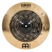 Meinl Classics Custom Dual 16'' Crash Cymbal & Gear4music Boom Arm Stand, Black