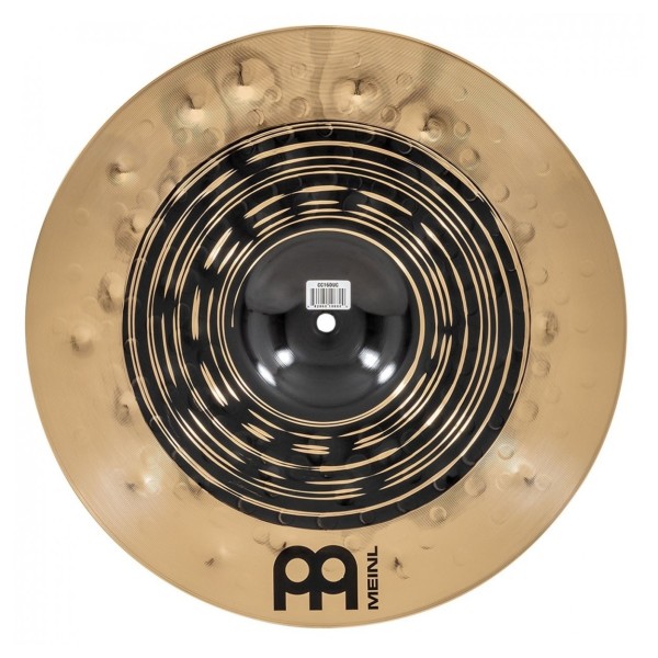 Meinl Classics Custom Dual 16'' Crash Cymbal & Gear4music Boom Arm Stand, Black