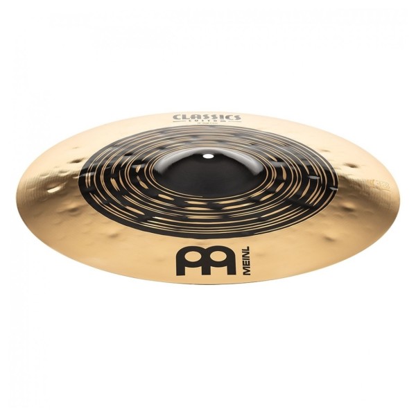 Meinl Classics Custom Dual 18'' Crash Cymbal & Gear4music Boom Arm Stand, Black