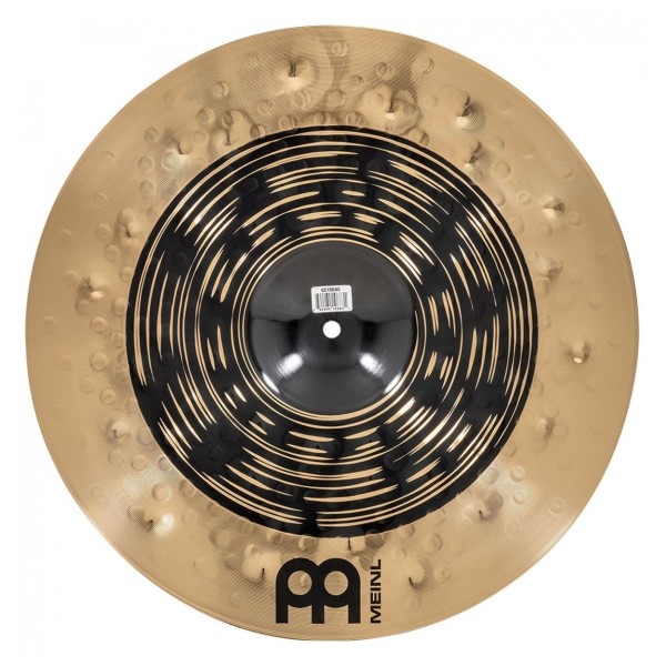 Meinl Classics Custom Dual 18'' Crash Cymbal & Gear4music Boom Arm Stand, Black