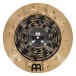 Meinl Classics Custom Dual 18'' Crash Cymbal & Gear4music Boom Arm Stand, Black