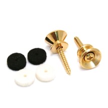 Fender Pure Vintage Strap Buttons, Gold (2)